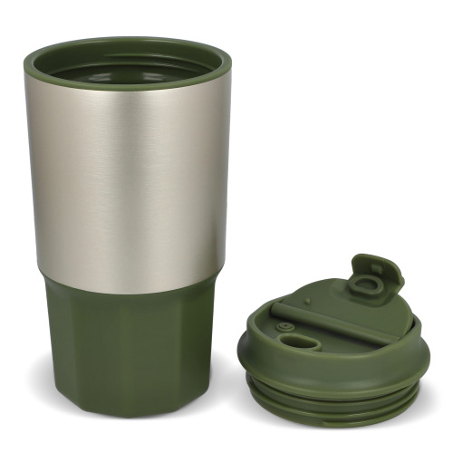 Kubek termiczny Silva 450 ml Oliwkowa zieleń LT98760-N0043 (3)