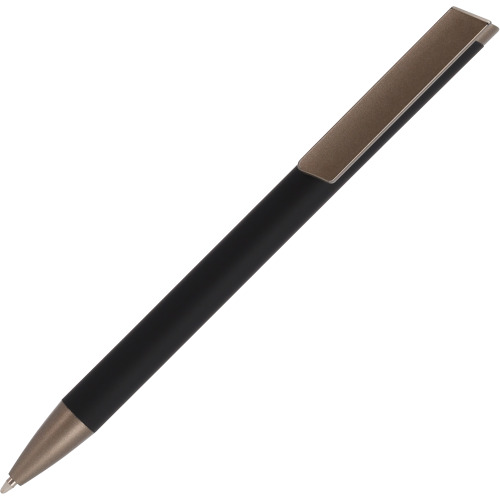 Długopis aluminiowy z dużym klipsem SOUTHAMPTON Czarny 556003 (1)