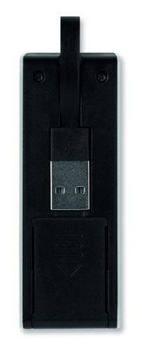 Hub USB / uchwyt na telefon biały MO8937-06 (3)