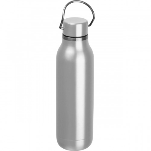 Stalowa butelka na wodę BORGHOLM 600 ml Szary 533107 (2)