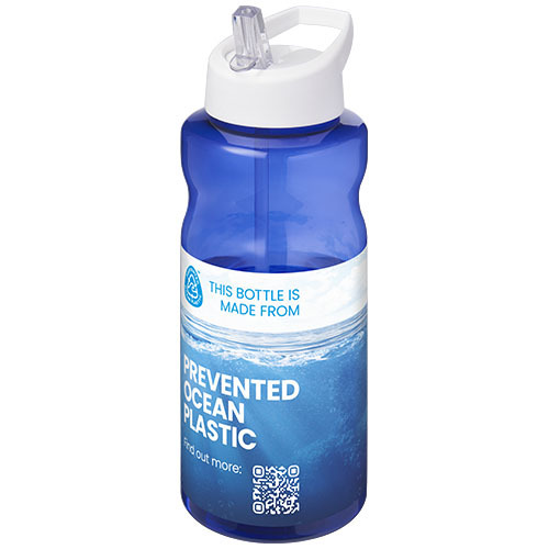 H2O Active® Eco Big Base bidon o pojemności 1 litra z wieczkiem z dzióbkiem Niebieski 21017992 (1)