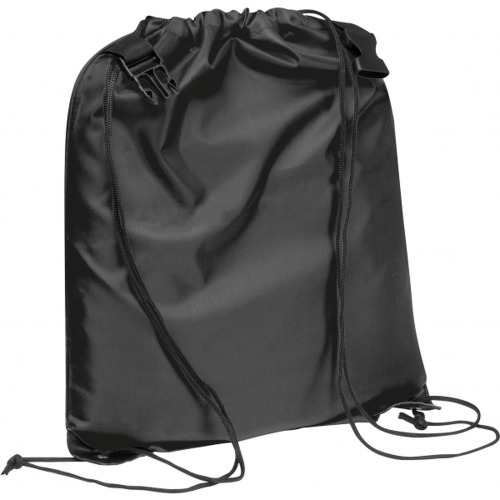 Worek sportowy rPET MONTEVIDEO Czarny 432603 