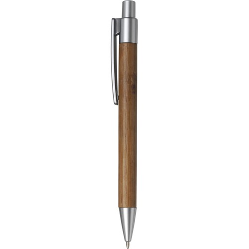 Bambusowy długopis srebrny V1410-32 (1)