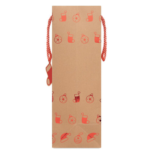 Papierowa torba prezentowa czerwony CX1497-05 (4)