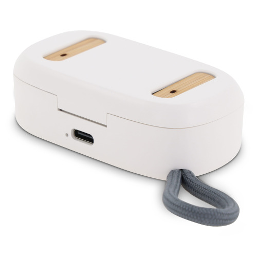TWS Earbuds bamboo Biały LT95017-N0001 (3)