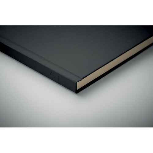 Notes A5 PLA z trzciny cukr. Czarny MO2695-03 (2)