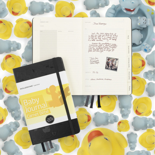 Baby Journal - specjlany notatnik Moleskine Passion Journal Czarny VM311-03 (5)