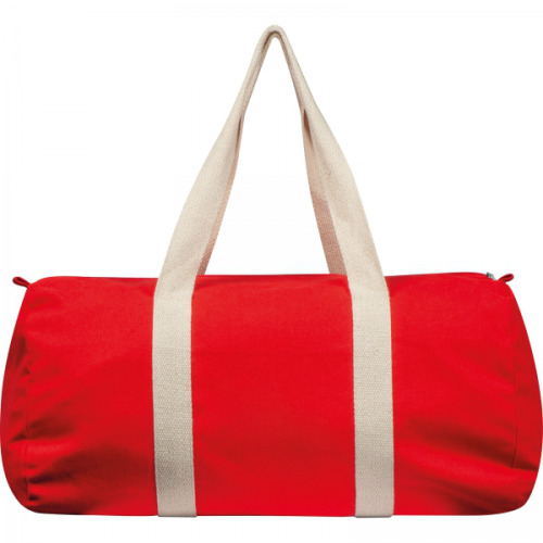 Torba sportowa płócienna ADELAJDA Czerwony 6371705 (2)