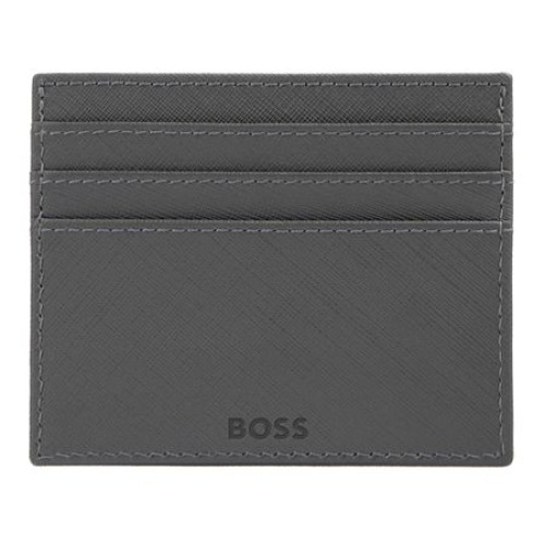 Etui na karty Double B Saffiano Black Szary HLC526H (2)