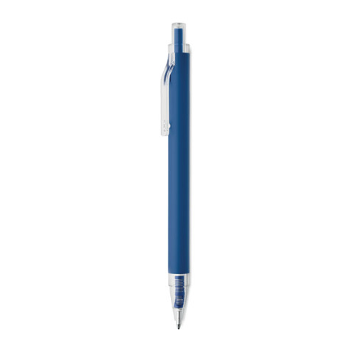 Aluminiowy długopis z rec. Niebieski MO3185-04 