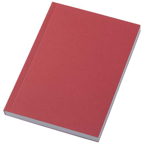 Notatnik A6 Novella Austen z miękkiej okładki z materiału z recyklingu, 100 kartek Czerwony 21026221 (4)