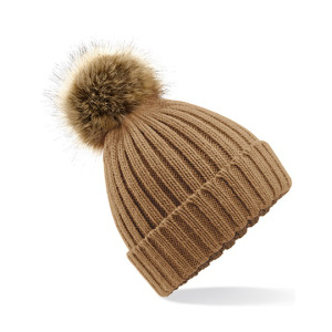 Czapka Unisex Dzianinowa z Pomponem