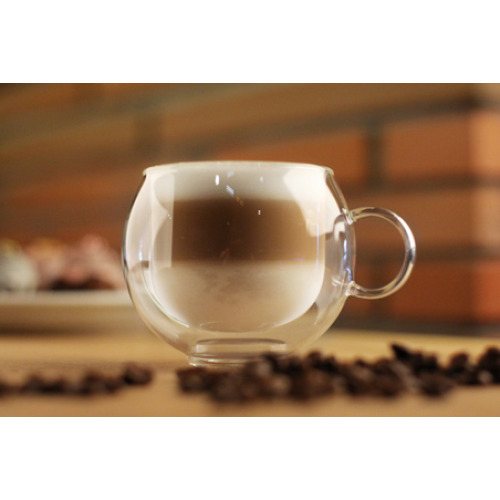 Filiżanka z podwójną ścianką Amo 220 ml Vialli Design Bezbarwny VD20276 (9)