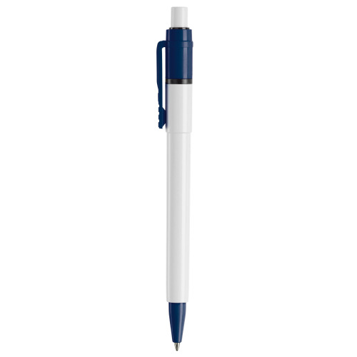 Długopis Baron Colour nieprzezroczysty Biały / ciemnoniebieski LT80900-N0110 (2)