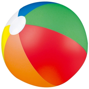 Piłka plażowa wielokolorowa PALM SPRINGS multicolour