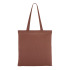 Torba na ramię OEKO-TEX® 140g/m² 38x42cm Ciemnobrązowy LT95156-N0050  thumbnail