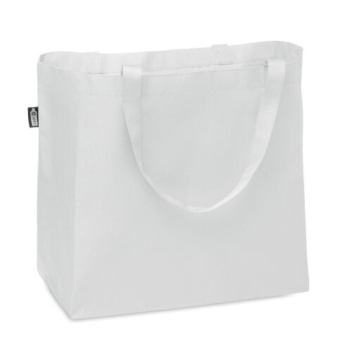 Duża torba na zakupy 600D RPET biały MO6134-06 