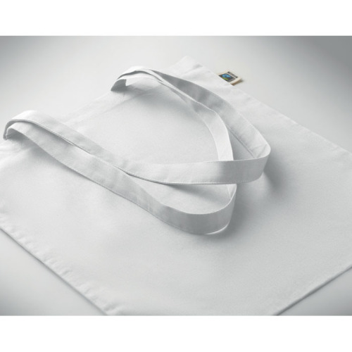 Torba na zakupy Fairtrade 180gr Bialy MO2589-06 (3)