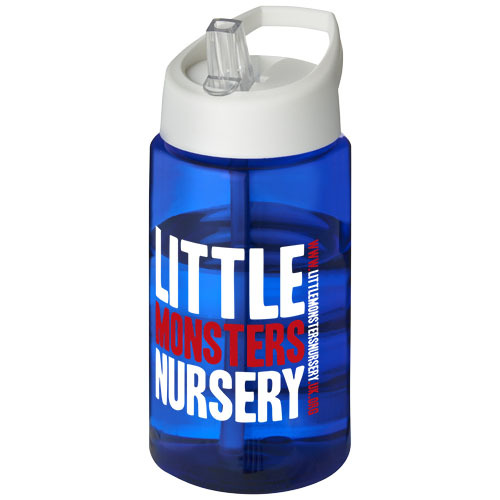 Bidon H2O Bop o pojemności 500 ml z wieczkiem z dzióbkiem Niebieski 21088305 (1)