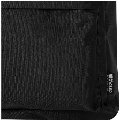 Byron plecak na 14-calowego laptopa o pojemności 16 l z recyklingu z certyfikatem GRS Czarny 13009690 (6)