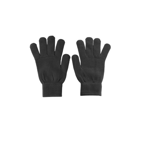 Zestaw zimowy, czapka i rękawiczki czarny V7156-03 (2)
