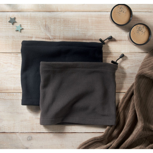 Wielorazowa czapka z polaru Kamienny Szary MO2350-15 (3)