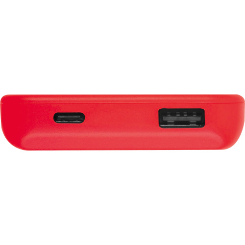 Power bank z ABS z recyklingu 10000 mAh PRESTON Czerwony 3549405 (6)
