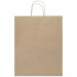 Kraft torba papierowa 80–90 g/m2 ze skręcanymi uchwytami — 32 x 17 x 39 cm Kraftowy brąz 1PQ01006 (1) thumbnail