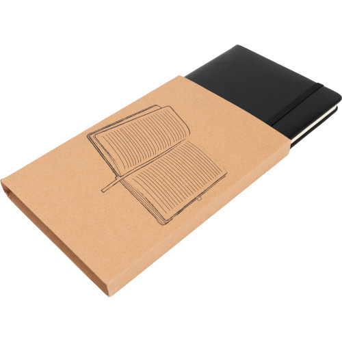 Notatnik A5 w linie SCARLETT Czarny 2763603 (15)