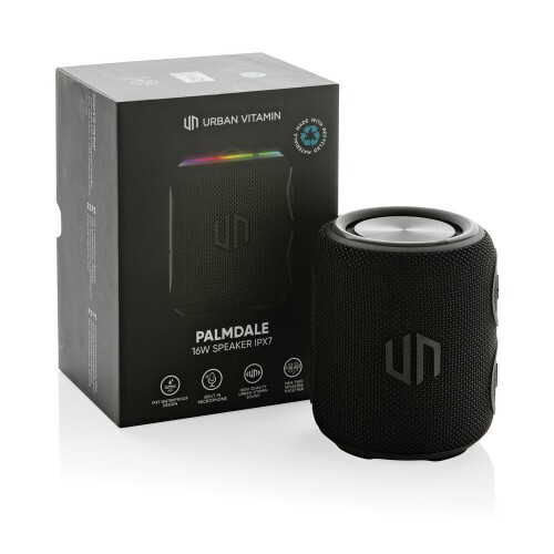 Głośnik bezprzewodowy 16W Urban Vitamin Palmdale, IPX7 czarny P331.521 (7)