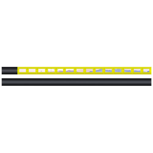 RFX™ reflective odblaskowa opaska z PVC dla zwierzą domowych o długości 40 cm Neonowy żółty 1PR05513 (1)