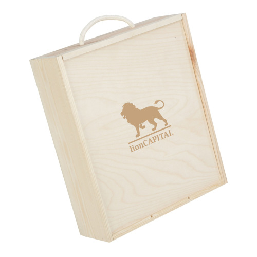 Skrzynka do wina Drewno V5387-17 (2)