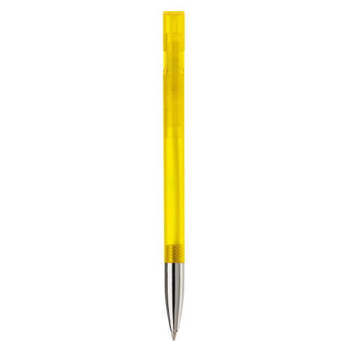 Przezroczysty długopis Nash Transparentny / żółty LT80805-N0441 (1)