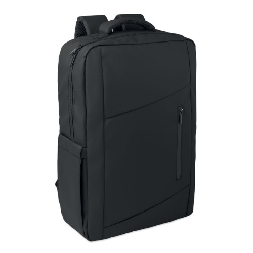 plecak na laptopa 15" PU RPET Czarny MO3208-03 