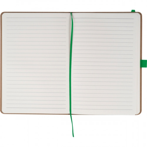 Notes A5 z papieru z recyklingu BOURNEMOUTH Zielony 528309 (4)