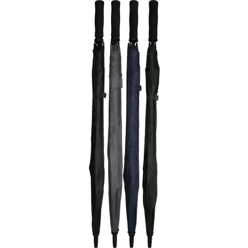 Parasol manualny XL Ø133 cm HURRICAN Czarny 518703 (5)