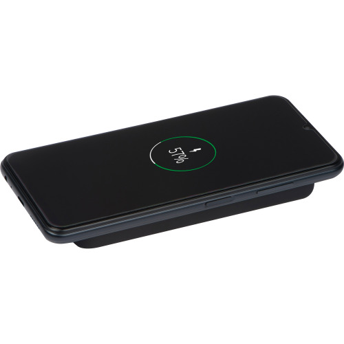 Ładowarka indukcyjna z power bankiem 8000 mAh MILAN Beżowy 319013 (2)