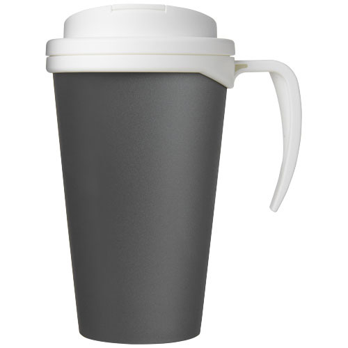 Americano® Grande 350 ml mug with spill-proof lid Szary 21042113 (3)