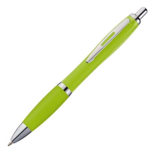 Długopis plastikowy MOSCOW jasnozielony 168229 (1)