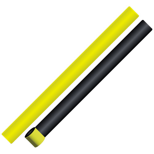 RFX™ reflective odblaskowa opaska zatrzaskowa z TPU o długości 38 cm Neonowy żółty 1PR06013 (2)