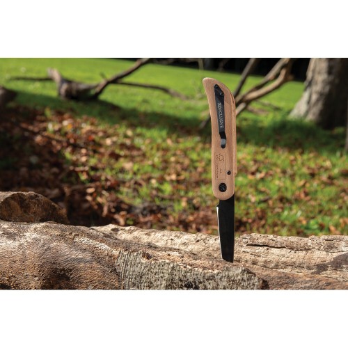 Drewniany nóż składany, scyzoryk Nemus brązowy P414.039 (6)