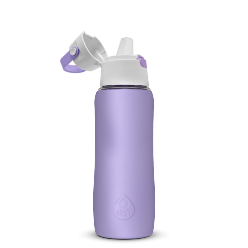 Butelka filtrująca Dafi Solid SiliconeFit 0,7 z filtrem Lawendowy DAF11LW (1)