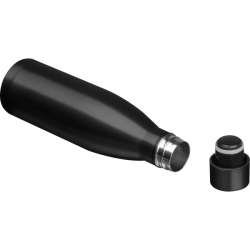 Butelka stalowa termiczna 500 ml BERND Czarny 6257303 (2)