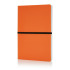 Notatnik A5 Deluxe, miękka okładka pomarańczowy P773.028  thumbnail