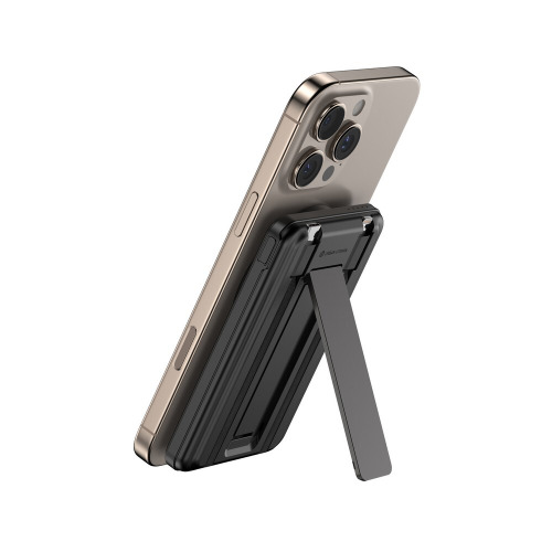 Magnetyczny power bank 5000 mAh Urban Vitamin Redwood Czarny P322.7101 (11)