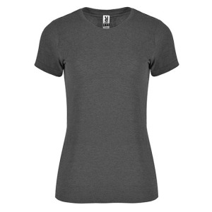 T-shirt Damski Melanzowy Bez Szwow Bocznych