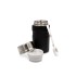Termiczny pojemnik na żywność 650 ml Air Gifts, składana łyżka czarny V9962-03 (2) thumbnail