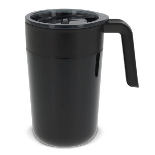 Kubek do kawy o podwójnych ściankach 400ml Czarny LT98834-N0002 