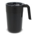 Kubek do kawy o podwójnych ściankach 400ml Czarny LT98834-N0002  thumbnail