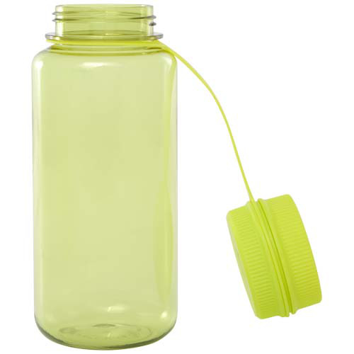 Butelka sportowa Ryder z materiału RPET, z certyfikatem RCS, o pojemności 900 ml, z wielofunkcyjną zakrętką Limonka 10083763 (5)